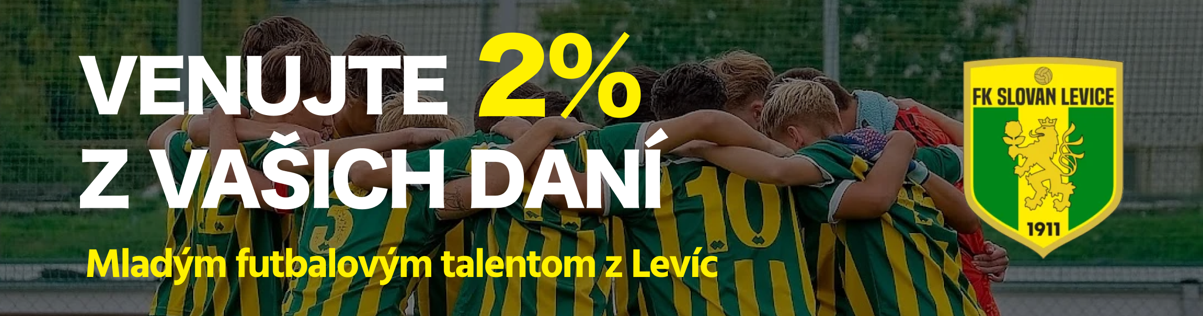 Venujte 2% z dani